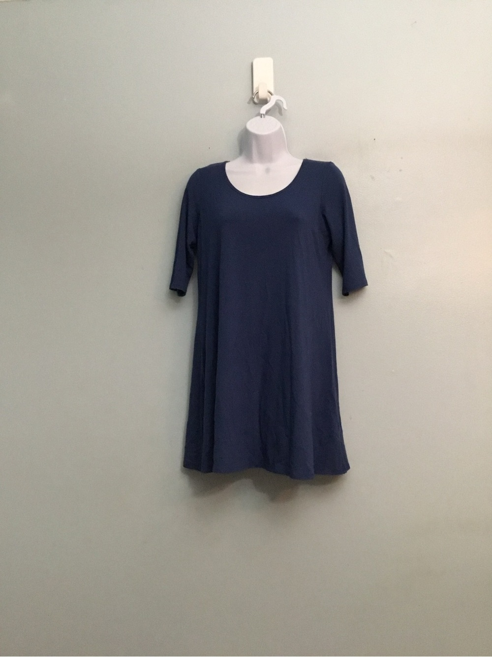 Eileen Fisher Scoop Neck Navy Women’s Top size S/P